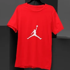 Picture of Red Classic Cotton T-Shirt